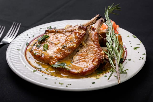 Sit Down Dinner Menu